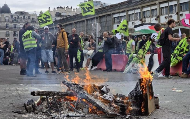 Parisdəki etirazlarda 800-dən çox saxlanılan var