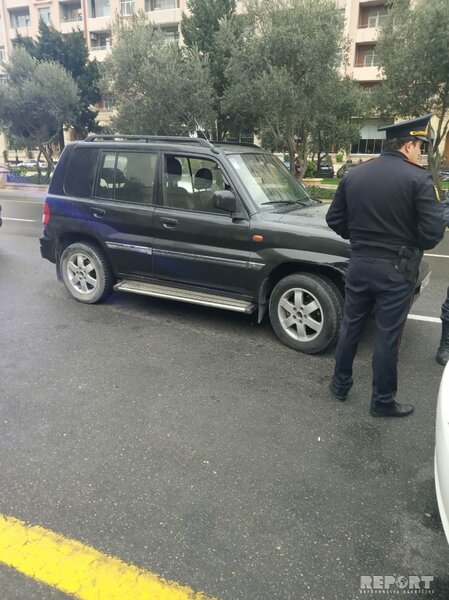 Bakıda sürücü sükan arxasında öldü - FOTOLAR