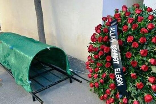 Biləsuvarda partlayışda həlak olan qadın dəfn edilib