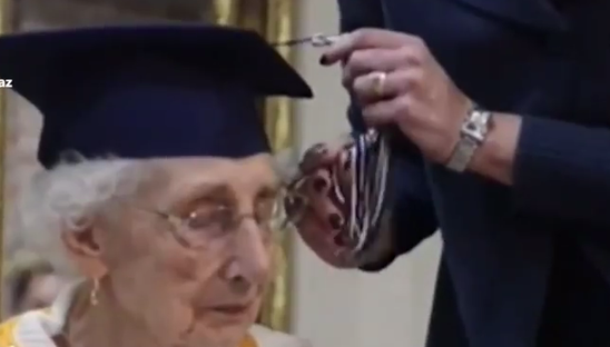 97 yaşında məzun oldu – VİDEO