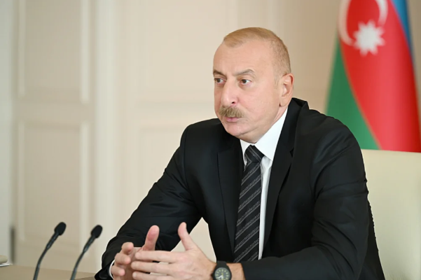 İlham Əliyev: "Azərbaycan ilə Özbəkistan arasında ikitərəfli münasibətlər çox möhkəm təməl üzərində qurulub"