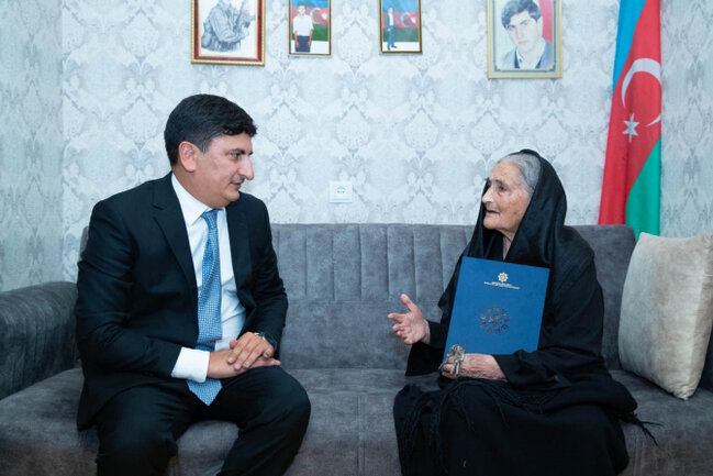 Milli Qəhrəman Natiq Qasımovun anasına ev verilib - FOTO