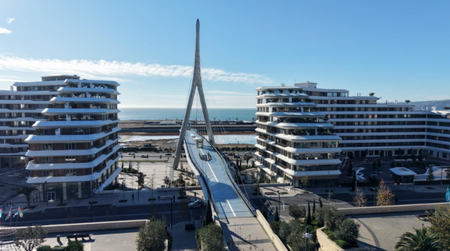 Prezident İlham Əliyev "Bakı Ağ Şəhər"də olub