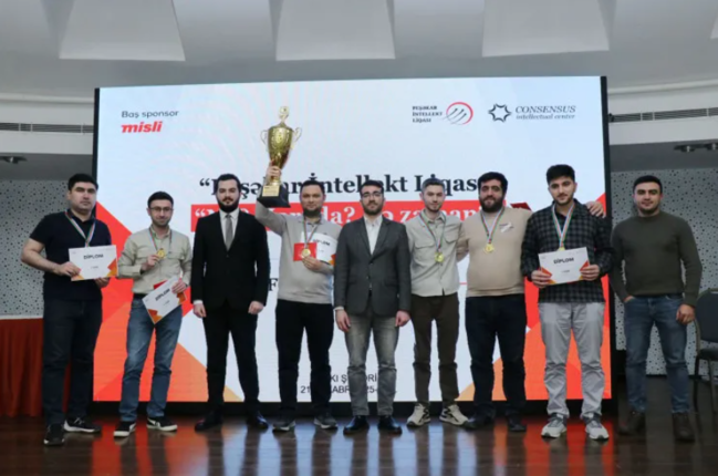 "Misli"nin dəstəyilə Peşəkar İntellekt Liqasının 2025-ci il mövsümü başa çatdı