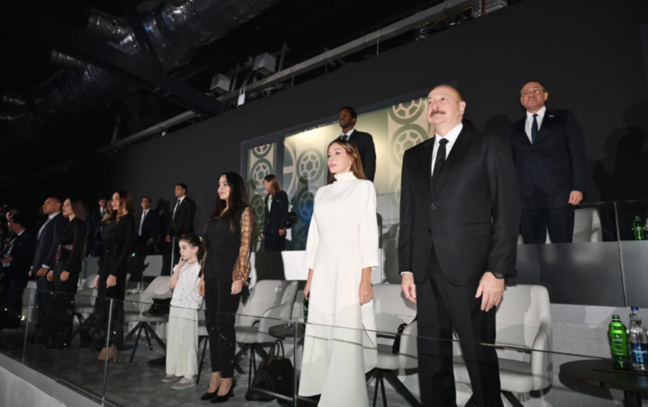 Prezident İlham Əliyev FIFA U-15 dünya çempionatının və festivalının açılış mərasimini izləyib - YENİLƏNİB+Foto/Video
