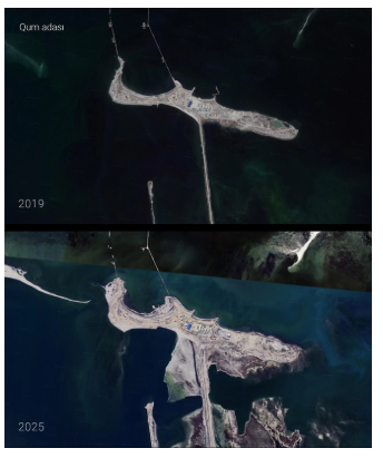 Qum adası artıq ada deyil? – Elm adamından vacib AÇIQLAMA