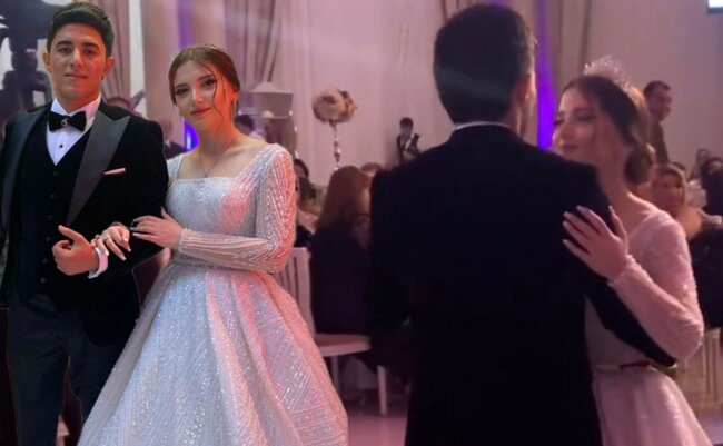 Sevilin Gəncə terrorunda onu xilas edən oğlanla toyundan görüntülər- Video