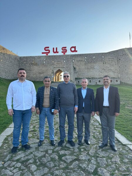 İraq parlamentinin deputatları Şuşa şəhərində olublar