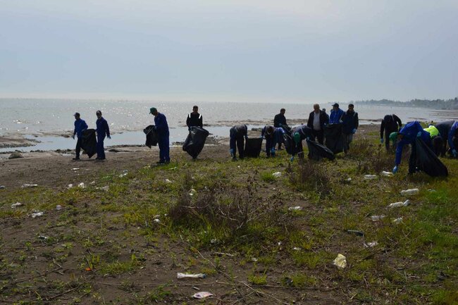 "Azərsun Holdinq" Beynəlxalq Yer Günü ilə bağlı təmizlik aksiyası təşkil edib
