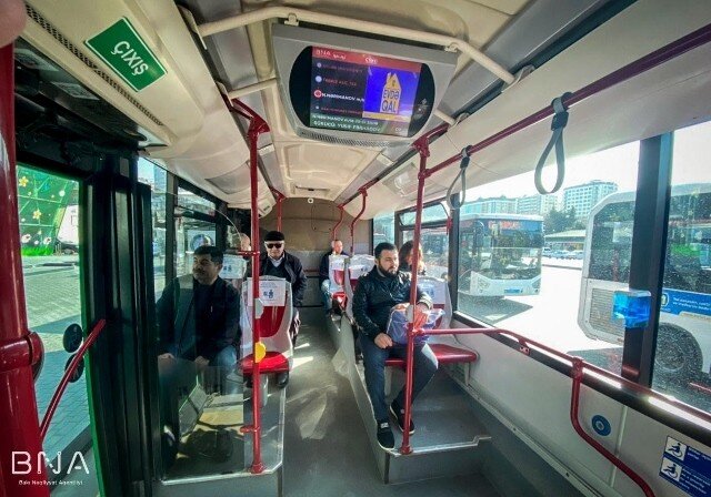 "BakuBus" avtobuslarında sosial məsafənin gözlənilməsi qaydaları tətbiq edilib