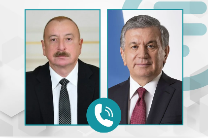 İlham Əliyev və Şavkat Mirziyoyev arasında telefon danışığı - Nələr müzakirə edildi?