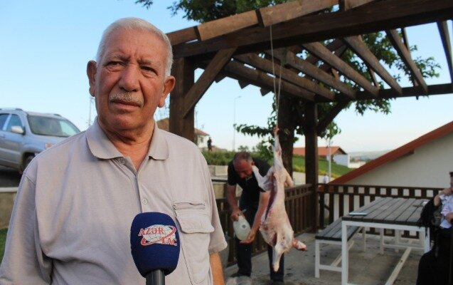 31 il əvvəl dediyi qurbanı Laçında kəsdi - Fotolar
