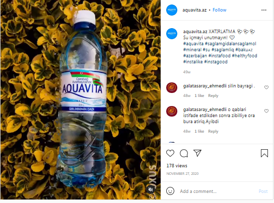 "AQUAVİTA"dan bayrağımızla bağlı düşünülməmiş ADDIM - FOTO