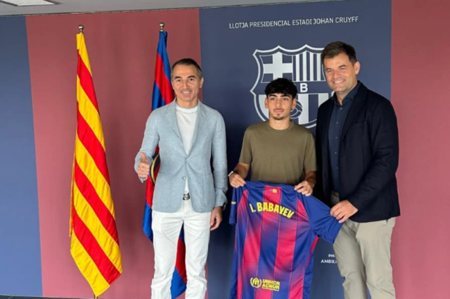 Azərbaycan futbol tarixində İLK: 17 yaşlı İbrahim Babayev "Barselona"da OYNAYACAQ