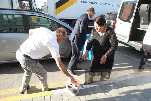 Bu gün daha bir neçə ailə Laçın şəhərinə yola salınır - FOTO