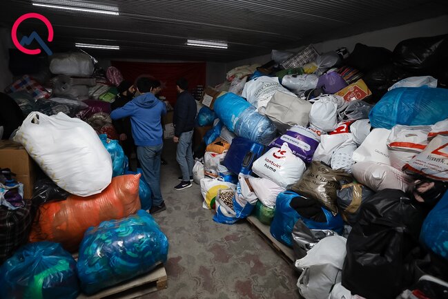 Yorğan gətirən kim, yemək gətirən kim... - FOTOLAR