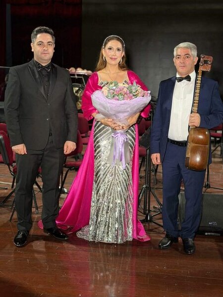 Xalq artisti Fidan Hacıyeva Naxçıvanda konsert və ustad dərsləri verib