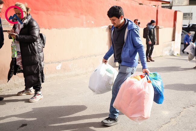 Yorğan gətirən kim, yemək gətirən kim... - FOTOLAR