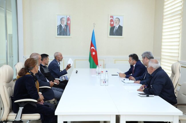 "Azəriqaz" İB-nin baş direktoru Gədəbəy rayonunda vətəndaş qəbulu keçirib