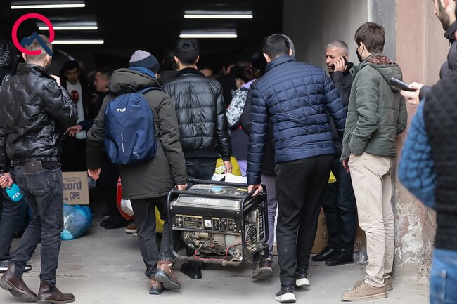 Yorğan gətirən kim, yemək gətirən kim... - FOTOLAR