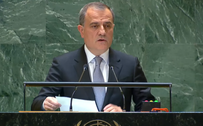 Ceyhun Bayramov: Azərbaycan dost ölkələrin dəstəyi sayəsində Qərbin planlarını puç edib