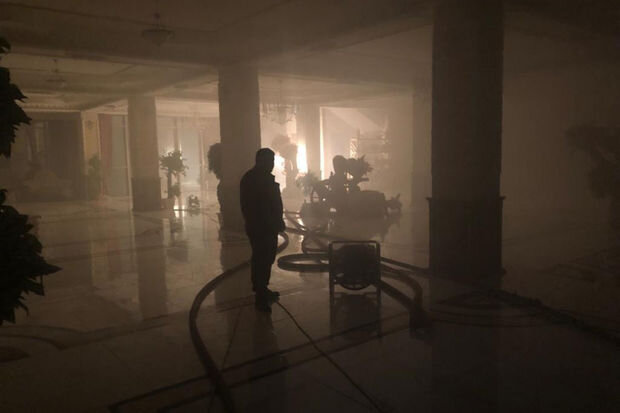 Novxanıda hoteldə baş verən yanğın söndürüldü - YENİLƏNİB + FOTO