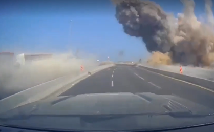 İsrailin bu şəhərlərinə zərbələr endirildi - Video