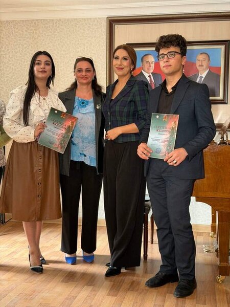 Xalq artisti Fidan Hacıyeva Naxçıvanda konsert və ustad dərsləri verib