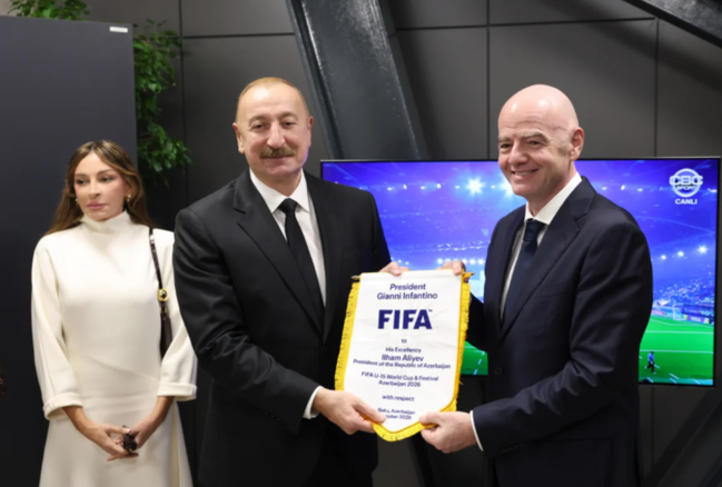Prezident İlham Əliyev FIFA U-15 dünya çempionatının və festivalının açılış mərasimini izləyib - YENİLƏNİB+Foto/Video