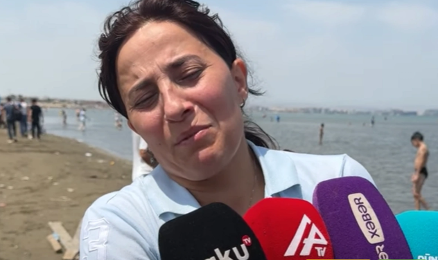 Novxanıda dənizdə batan yeniyetmənin anası: "Dostu əsgər gedirdi, onu yola salmağa gəlmişdi" - VİDEO
