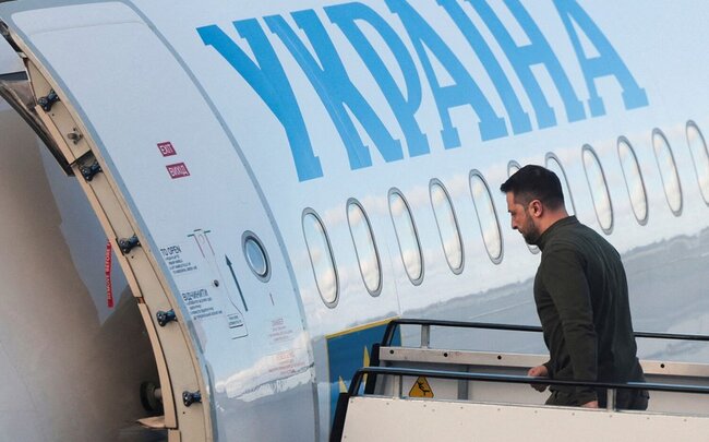 Zelenski Trampla görüşmək üçün ABŞ-dadır