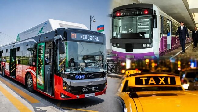 Metro, avtobus və taksilərlə bağlı nə baş verəcək? - AÇIQLAMA
