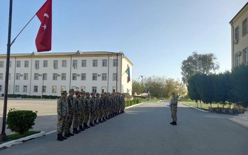 Türkiyənin Cümhuriyyət Bayramı münasibətilə orduda tədbirlər keçirilib