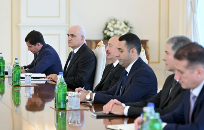 Prezident İlham Əliyev İranın daxili işlər nazirini qəbul edib - Foto