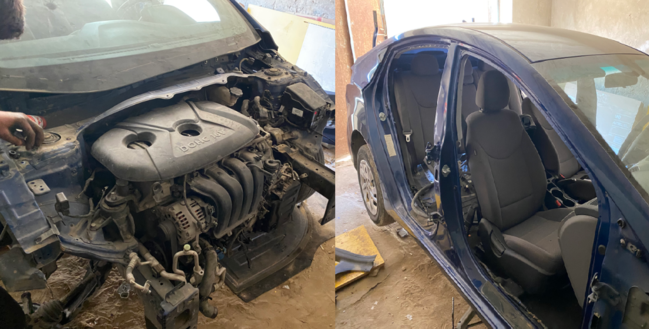 Bakıda "Hyundai Elanantra"nı icarəyə götürüb BU HALA saldı - AXTARIŞDADIR - FOTO