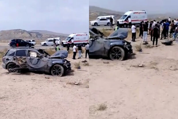 "Son zəng"i qeyd edən məzunlar qəzaya uğradılar