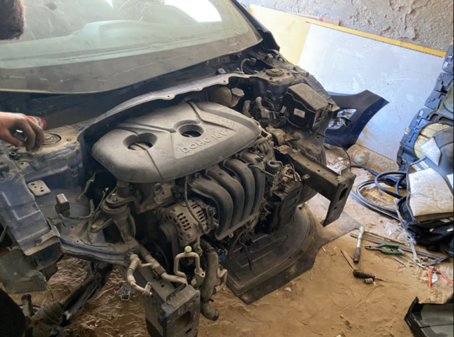 Bakıda "Hyundai Elanantra"nı icarəyə götürüb BU HALA saldı - AXTARIŞDADIR - FOTO