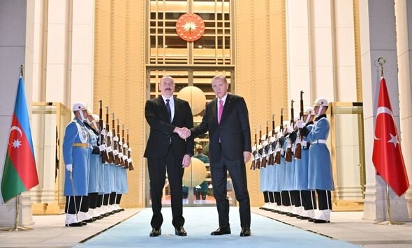 Prezident İlham Əliyev Rəcəb Tayyib Ərdoğanla görüşüb - YENİLƏNİB + FOTO