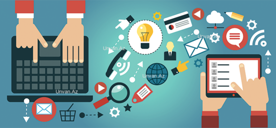 Kreativ ideyalarla gözəl görünüşdə web saytların hazırlanması yalnız bir ünvanda