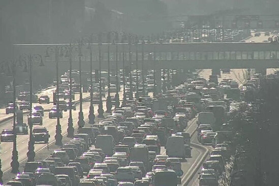 Bakının mərkəzindəki ağır qəzanın görüntüləri - YENİLƏNİB + FOTO/VİDEO