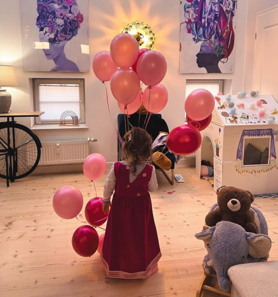 Tanınmış aktrisa qızının ad günü üçün "Maşa" oldu