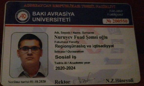 Azərbaycanlı tələbə Moskvada vəfat etdi - FOTO