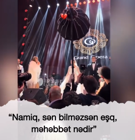 "Sən bilməzsən eşq, məhəbbət nədir, Namiq" - Aygün Kazımova