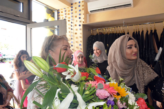 Azərbaycanda BİR İLK! "Leila-abaya" brend hicab geyimləri mağazasının möhtəşəm açılışı baş tutdu- FOTOLAR