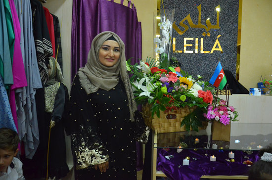 Azərbaycanda BİR İLK! "Leila-abaya" brend hicab geyimləri mağazasının möhtəşəm açılışı baş tutdu- FOTOLAR