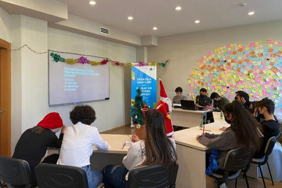 Region gəncləri Həmrəylik Gününü qeyd ediblər - FOTO