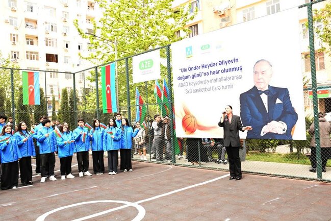 Paytaxtın abad məhəllələrində basketbol yarışları başa çatıb