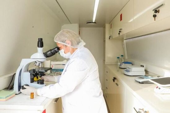 Ağalıda çadır tipli heyvan kəsimi məntəqəsi fəaliyyətə başlayıb - FOTO