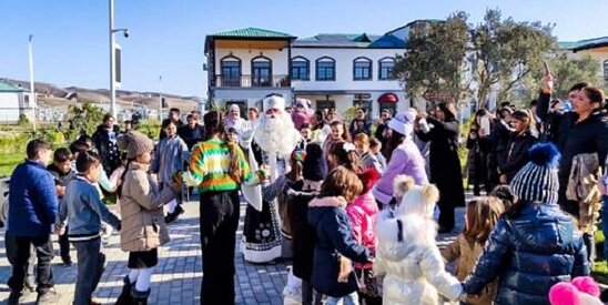 Ağalıda Yeni il şənliyi - FOTO
