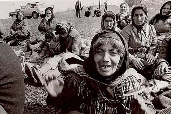 Ağdaban sakinləri: "Ermənilər əqli-qüsurlu şəxsin əllərini bağlayıb yandırmışdılar" - FOTO/VİDEO